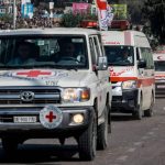 سرقة عربية تابعة للصليب الأحمر فى هذه الولاية والصليب يحذر طرفى الحرب