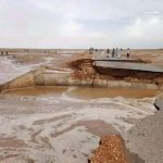 السيول تقطع طريق رئيسي يربط بين ثلاثة مناطق بولاية القضارف