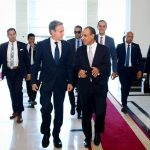 السيسي يستقبل وزير الخارجية الأمريكي