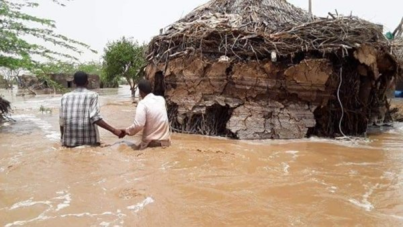 ولاية الجزيرة تواجه السيول بـ التروس