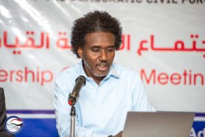 تقدم تعلن إعتقال احد قياداتها البارزين في بورتسودان