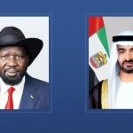 سلفا كير وبن زايد في لقاء السحاب ،ماذا هناك؟