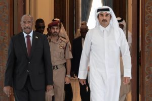 ماذا دار بين البرهان وأمير دولة قطر تميم