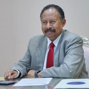 حمدوك : يناشد المجتمع الدولي والإقليمي لوقف الحرب في السودان 
