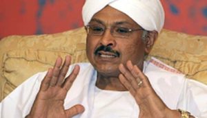 مبارك الفاضل : الحرب حققت أهدافها وعلى الجيش الذهاب للتفاوض