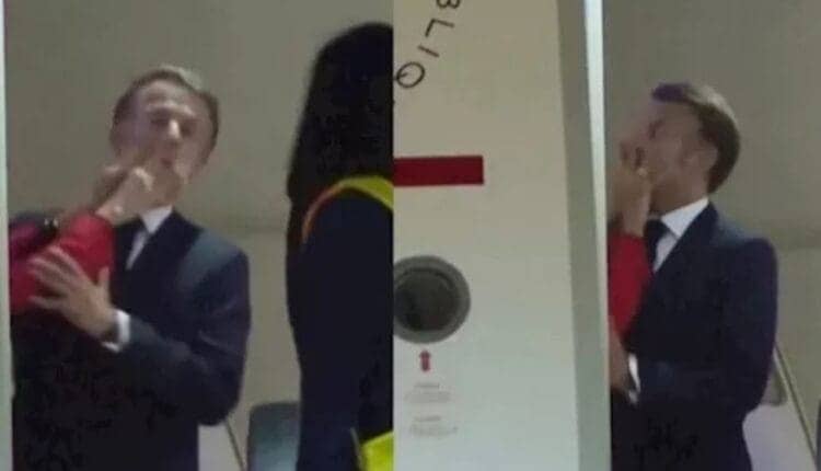 قصر الإليزيه يوضح بشأن صفعة الرئيس الفرنسي من زوجته قصر الإليزيه يوضح بشأن صفعة الرئيس الفرنسي من زوجته