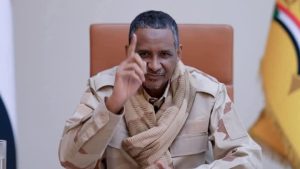 رئيس دائرة الشرطة بالمجلس الاستشاري وخطاب حميدتي بماذا علق