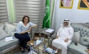 السفير السعودي يبحث مع مسئولة أممية أوضاع اللاجئين السودانيين
