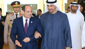 بن زايد والسيسي لقاء يبحث كواليس الأزمة السودانية