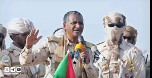 حميدتي : وسط قواته يبعث برسائل الى دول الجوار…شاهد بالفيديو